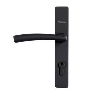 3000 and 4000 Series Matte Black Modern Storm Door Handle Set | The Home Depot