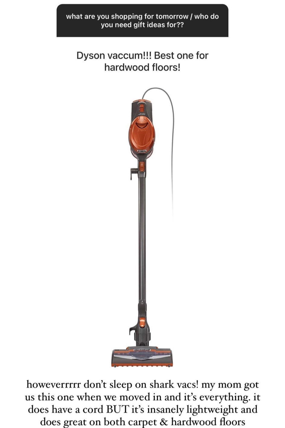 Our shark vacuum, love it so much!

#LTKhome #LTKHoliday