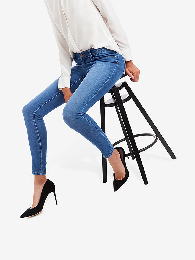 Women's Mid Rise Skinny Beekman Jeans - Mott & Bow | Mott & Bow