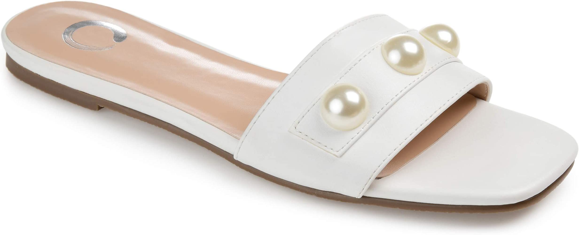 Journee Collection Women's Flat Sandals | Amazon (US)