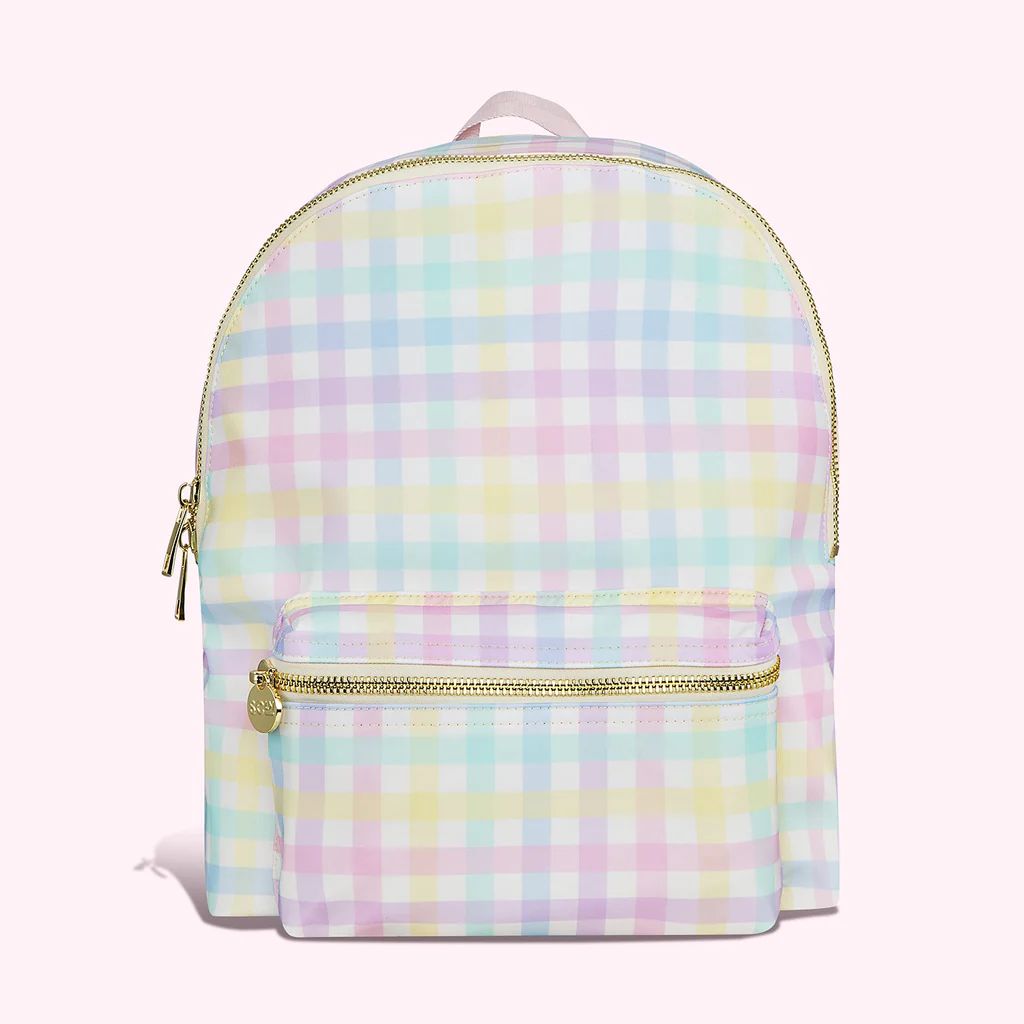 Rainbow Gingham Classic Backpack | Stoney Clover Lane