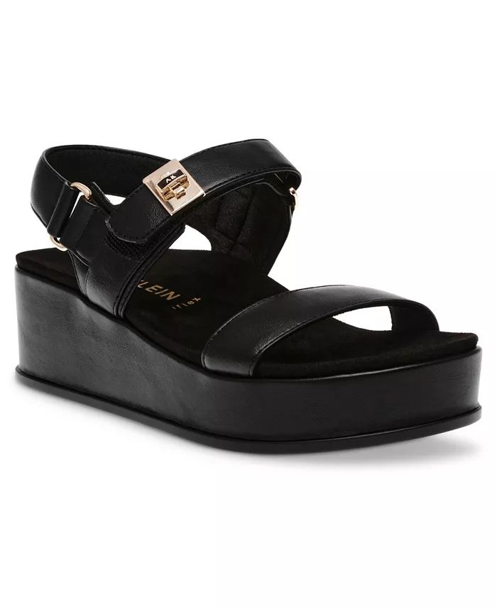 Anne Klein Women's Verse Stay-Put Strap Platform Sandals - Macy's | Macy's
