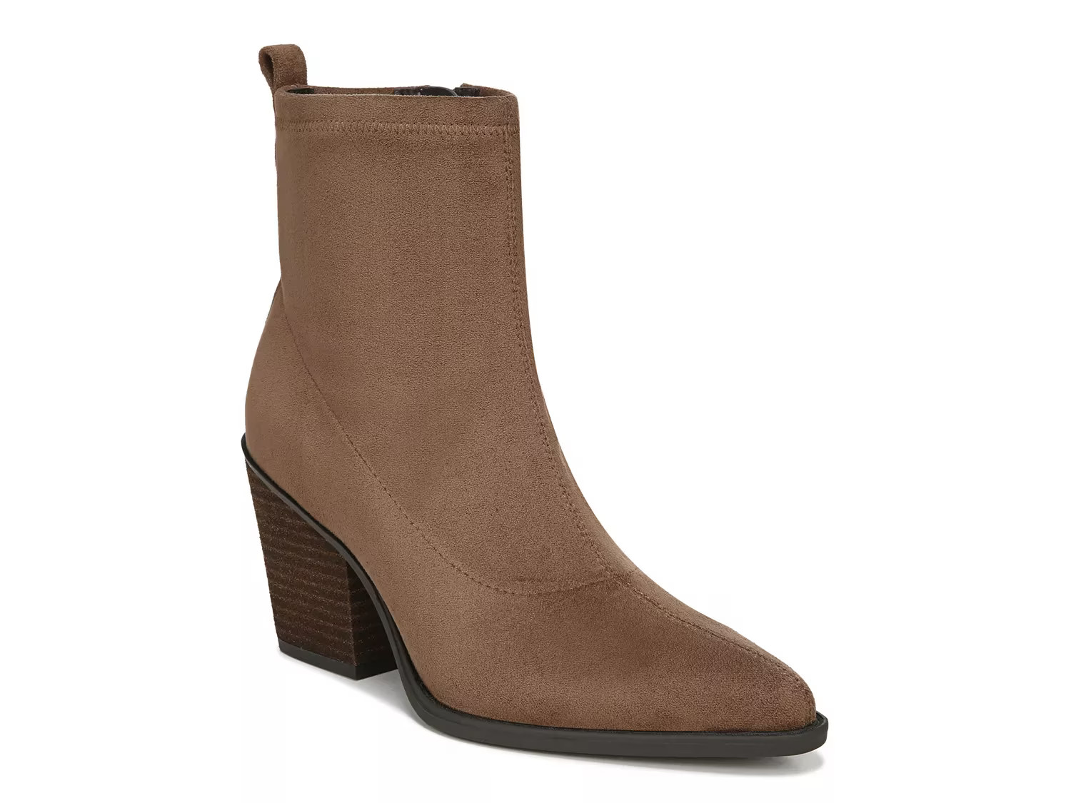 SOUL Naturalizer Melodi Bootie - Women's - Cognac - Block Bootie | DSW