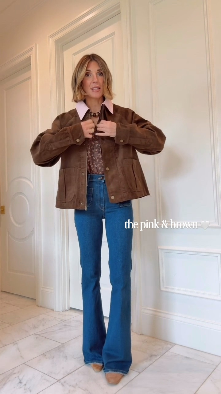 My recent fall haul from @Tuckernuck 

I'm 5'7 wearing my true size 25 in jeans and small in tops and jacket