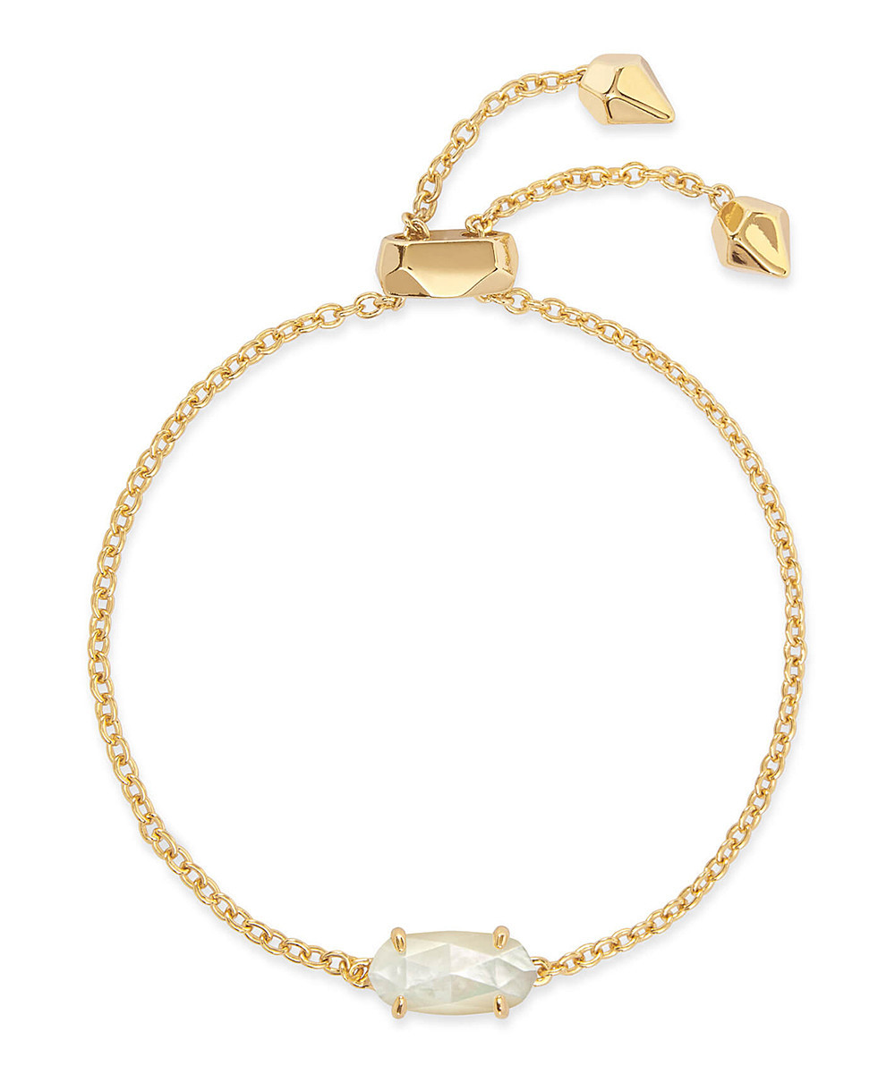 Kendra Scott Women's Bracelets GOLD - Ivory Mother-of-Pearl & 14k Gold-Plated Everlyne Bracelet | Zulily