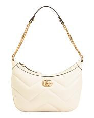 Made In Italy Leather G G Moonside Shoulder Bag | TJ Maxx