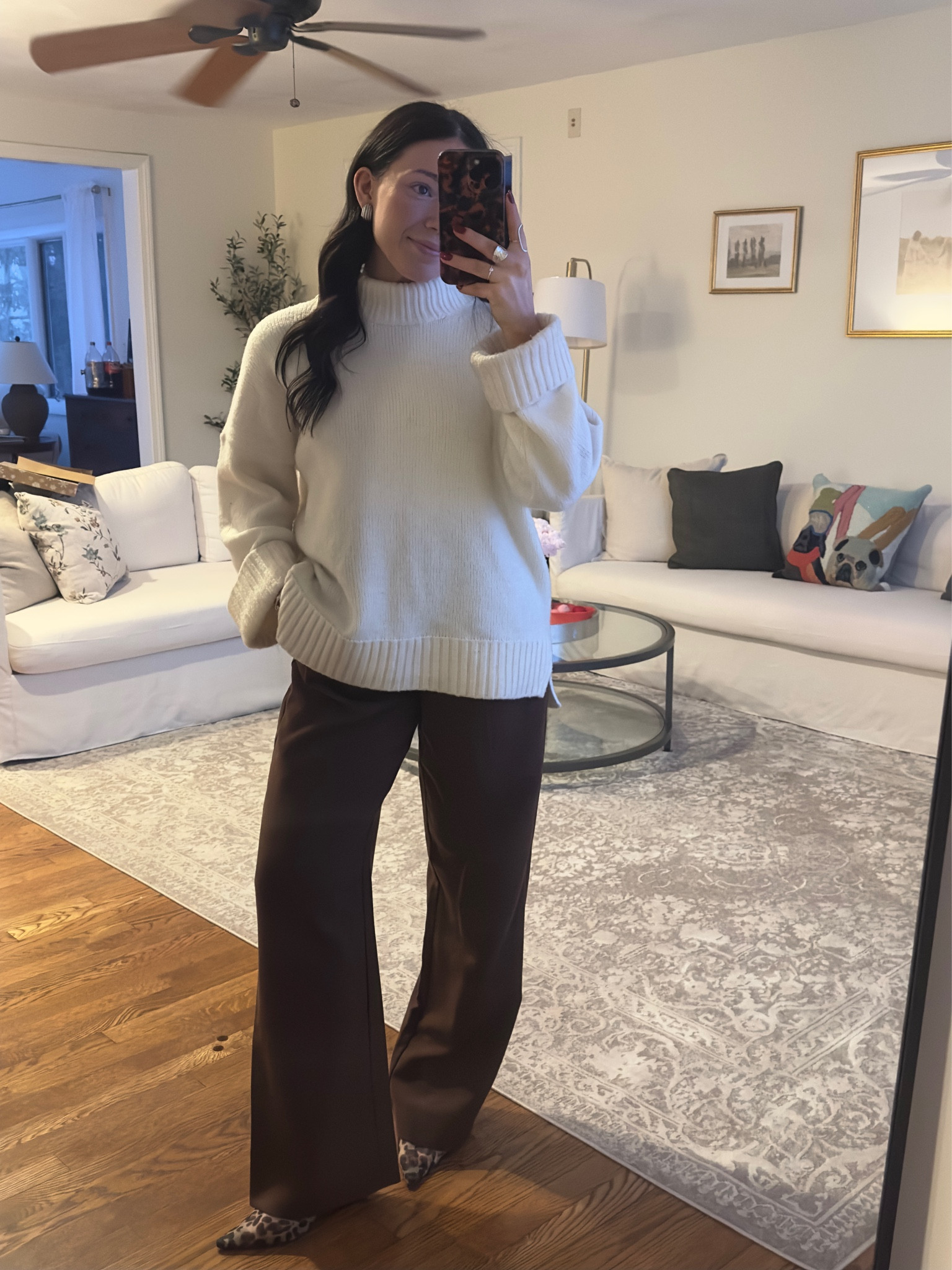 pants are sold out in this color, but style is linked! 

#LTKWorkwear #LTKSeasonal #LTKFindsUnder50