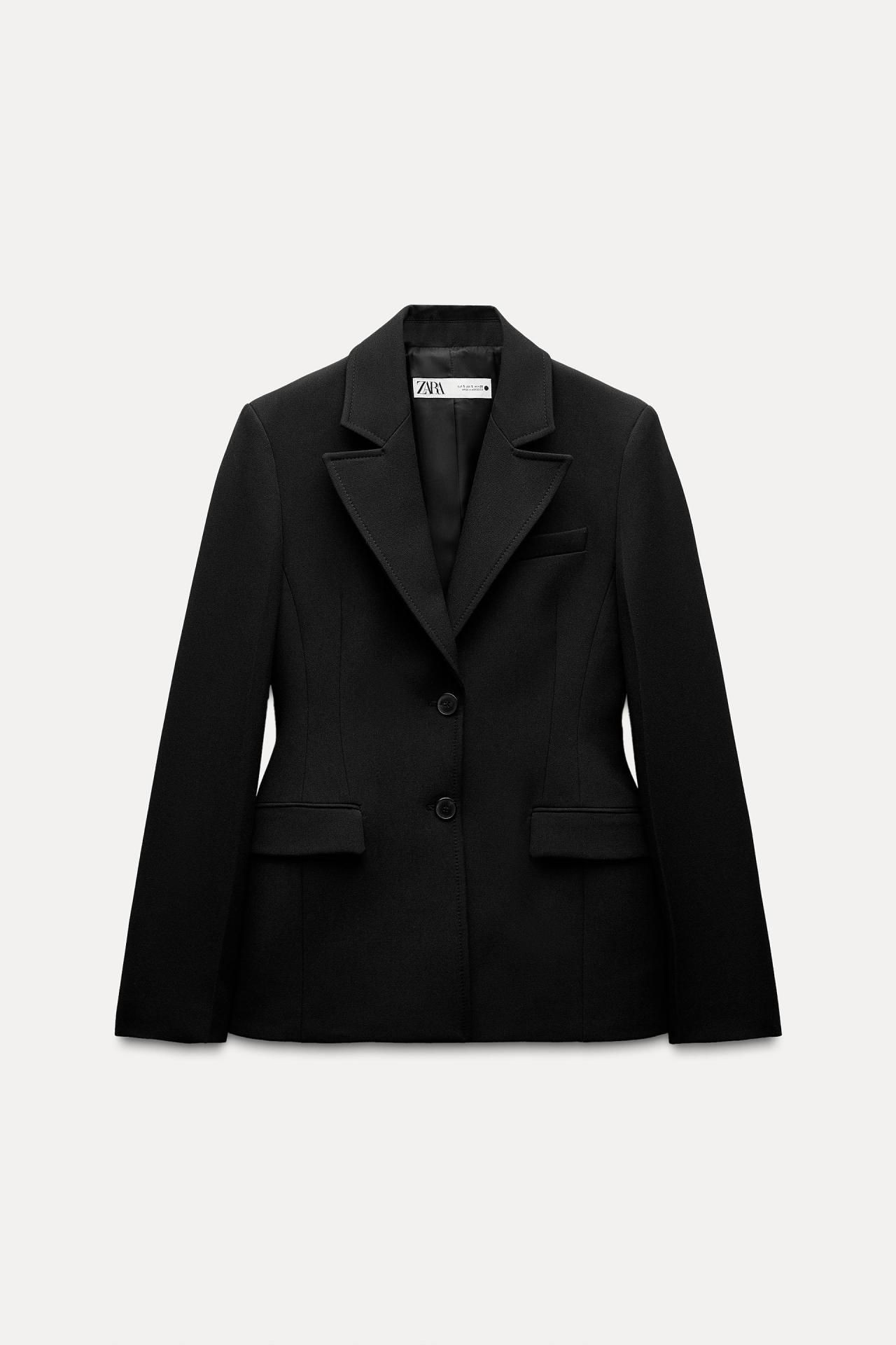 스페인샵 자라 타이트핏 블레이저 8805/797 BLACK | 지그재그