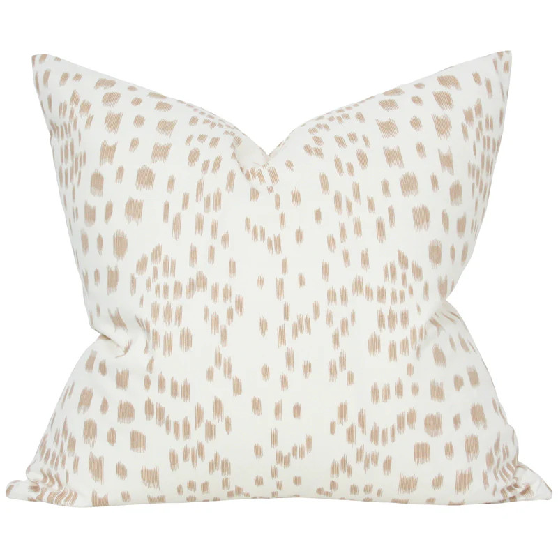 Les Touches Sand Luxury Designer Pillow by Arianna Belle - Custom Made-to-Order Decorative Cushio... | Arianna Belle