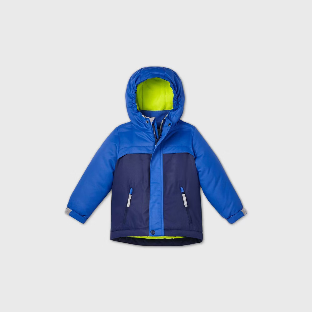 Toddler Boys' Colorblock 3-in-1 Jacket - Cat & Jack Navy/Blue 6 | Target