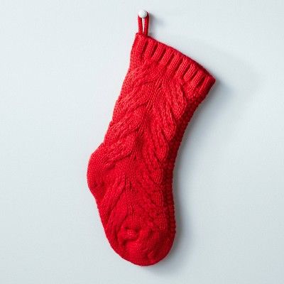 Chunky Cable Knit Stocking - Hearth & Hand™ with Magnolia | Target