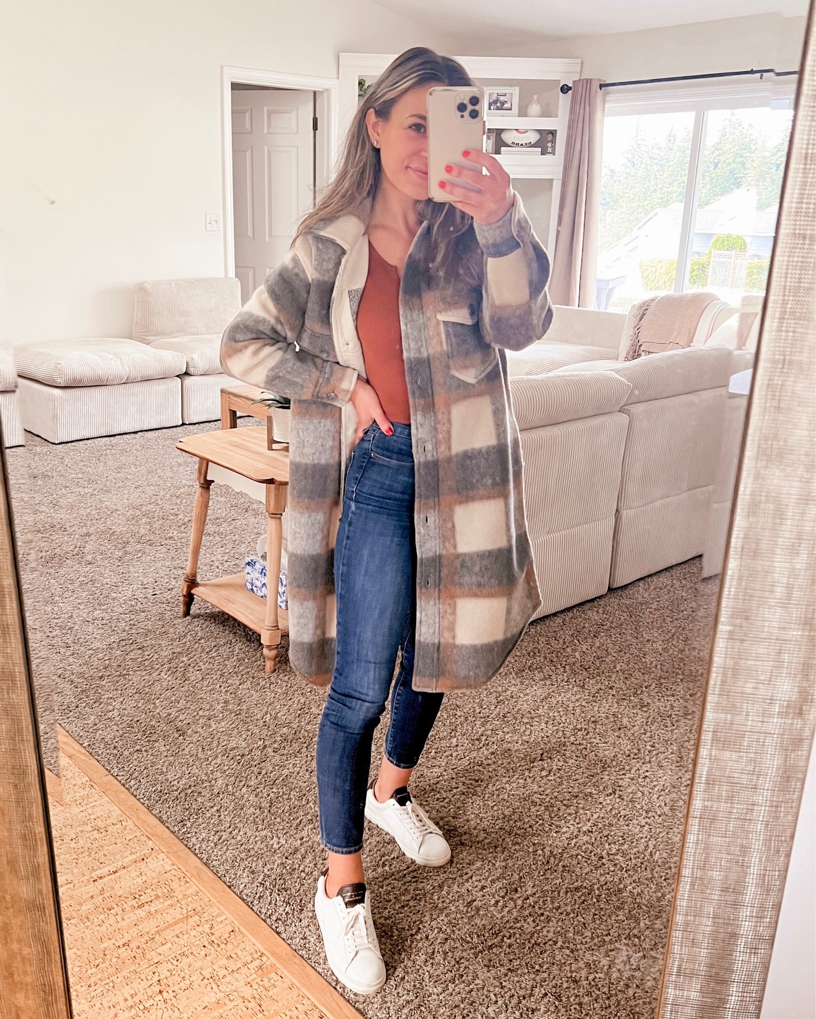 Yes, yes, and YESSSS to long shackets 💕 it took me a while to finally purchase one but I’m so glad I did. Linked my current favs (plus this versatile little target tee!) #teacherstyle

#LTKSeasonal #LTKunder50 #LTKstyletip