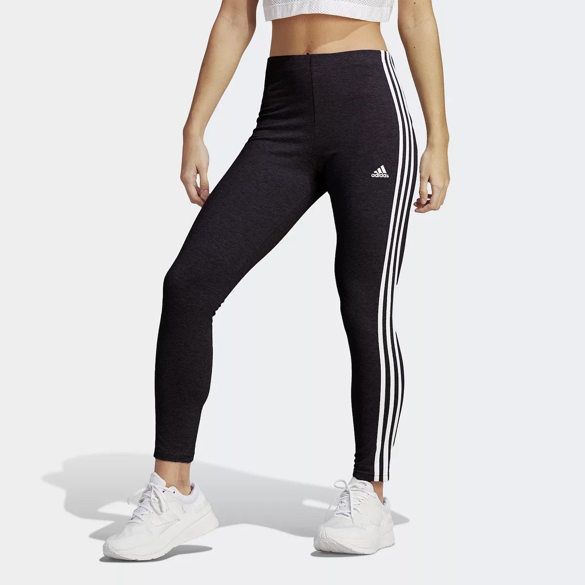 Women's adidas Essentials 3-Stripes High-Waisted Leggings | Kohl's