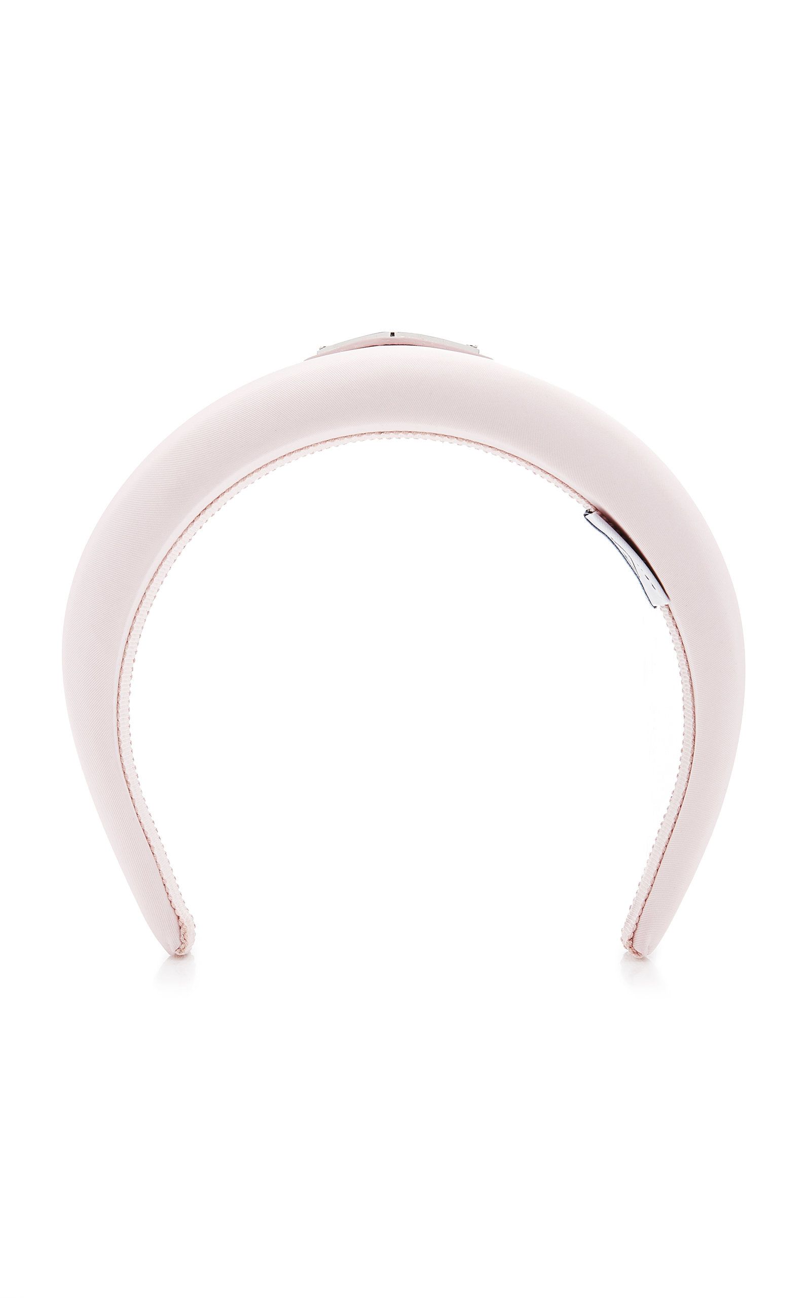Prada - Women's Logo-Detailed Re-Nylon Maxi Headband - Pink - OS - Moda Operandi | Moda Operandi (Global)