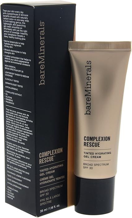 bareMinerals Complexion Rescue Tinted Hydrating Gel Cream SPF 30, Natural 05, Fragrance Free, 1.1... | Amazon (US)