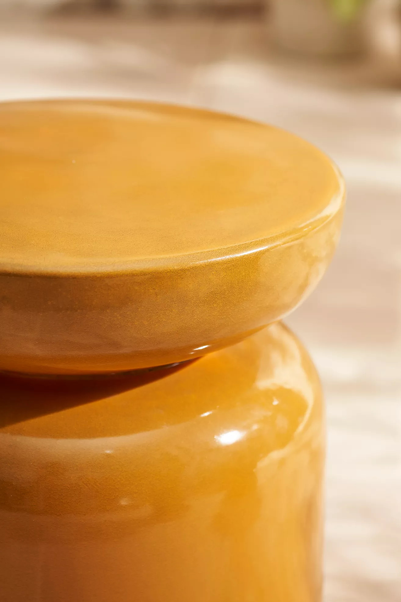 Acapulco Stoneware Side Table | Terrain