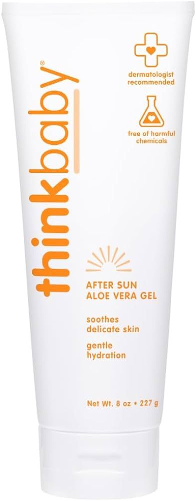 THINK Thinkbaby Aloe Vera After Sun Relief Gel - EWG Verified Natural After Sun Skincare for Face... | Amazon (US)