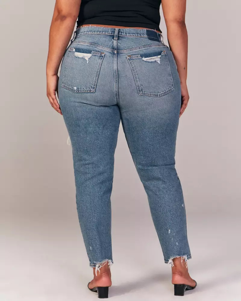 High Rise Mom Jeans | Abercrombie & Fitch US & UK