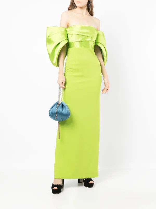 off-shoulder maxi dress | Farfetch Global
