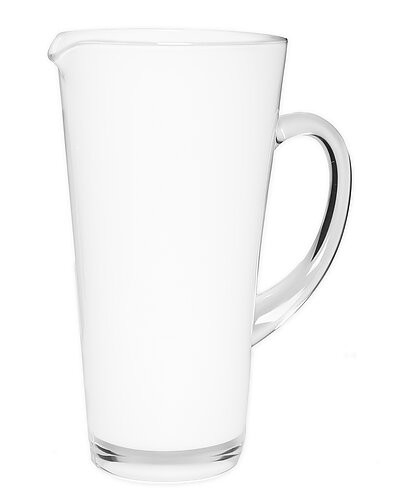 Alice Pazkus White Glass Pitcher | Ruelala