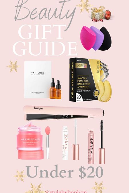 BEAUTY GIFT GUIDE🌲ALL UNDER $20
These are amazing finds and your beauty person will absolutely love any of them. I use all of them and they are my Go To’s year after year🌲🎁🎄🎁

#LTKGiftGuide #LTKCyberWeek #LTKHoliday