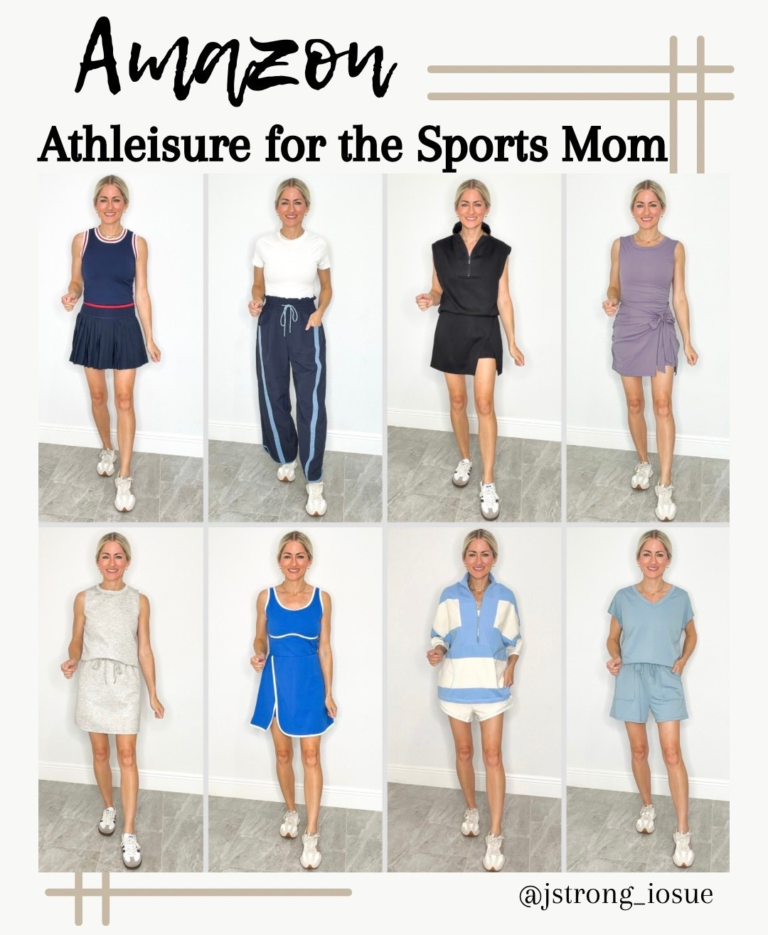 ✨AMAZON✨ Comfy and Cool Athleisure Outfits for all the sports moms to wear on the weekends! Skirt and shorts matching sets, dresses with built in shorts and a pair of lightweight pants! All of these options come in more colors! 

#LTKmomlife #LTKootd