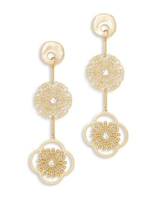 Selena Crystal Triple Drop Earrings | Bloomingdale's (US)
