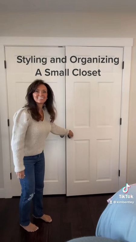 How to style and organize a small closet! This video features the adjustable closet organizing system, baskets, and more. 
kimbentley home decor, home organization, bedroom decor

#LTKVideo #LTKhome #LTKstyletip