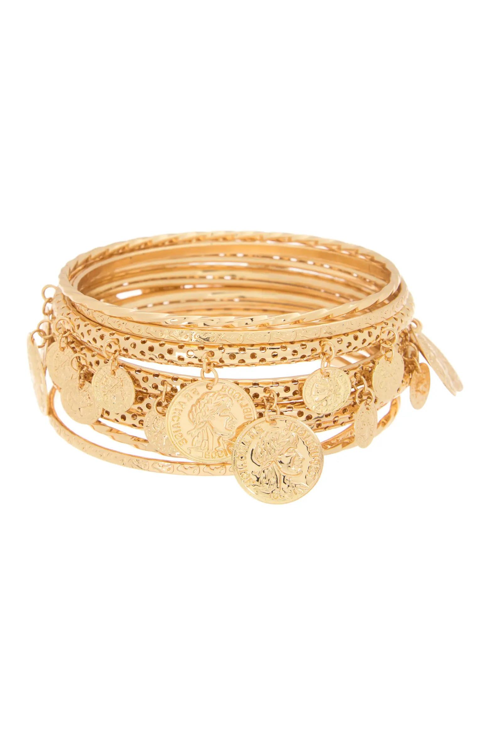 NORDSTROM RACK Set of 8 Assorted Bangle Bracelets (Women) | Nordstromrack | Nordstrom Rack