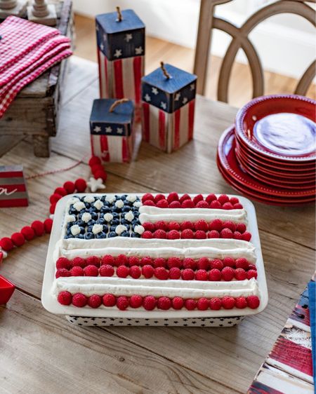 I’m sharing the step-by-step instructions and photos on my blog so you can make this one for all your patriotic parties this year! Here are the sources:

#LTKSeasonal #LTKfamily #LTKparties