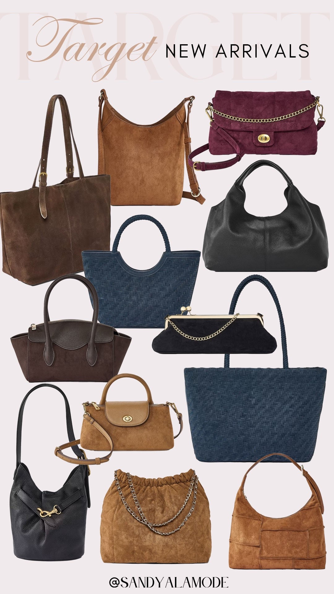 Target new arrivals // fall handbags // totes