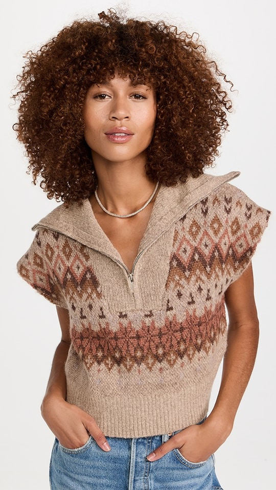 Chufy Sofia Half Zip Knit Vest | SHOPBOP | Shopbop