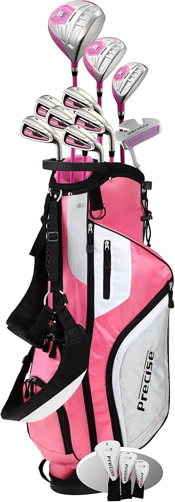 Precise M5 Ladies Womens Complete Right Handed Golf Clubs Set Includes Titanium Driver, S.S. Fair... | Amazon (US)