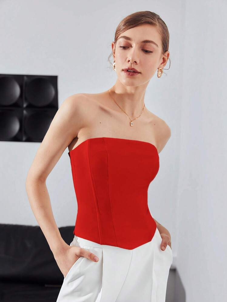 MOTF PREMIUM OVERBUST CORSET TOP | SHEIN