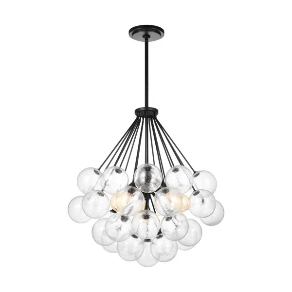 Logan 3 - Light Dimmable Sphere Chandelier | Wayfair North America