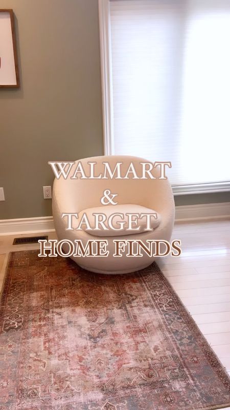 Walmart swivel chair and Target furnishings. New for spring! Affordable decor and furniture used to create this cozy reading nook. 

Walmart decor, Walmart finds, Target finds, home decor, home furnishings 

#LTKSeasonal #LTKfindsunder100 #LTKhome