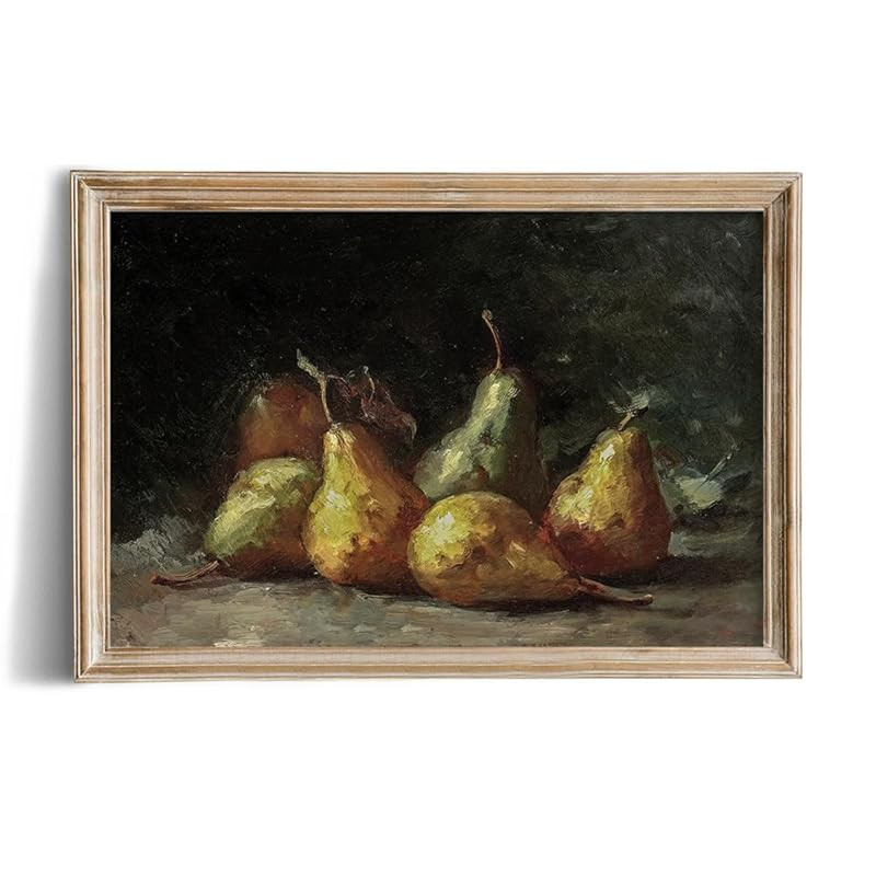 Farmhouse Still Life Picture Living Room - 24x36 Large Unframed Rolled Canvas - Rustic Vintage De... | Amazon (US)