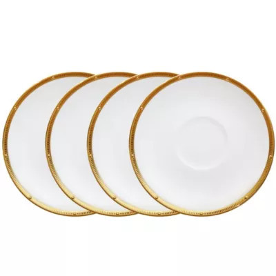 Noritake Rochelle Gold Set Of 4 Saucers, 6 | Belk