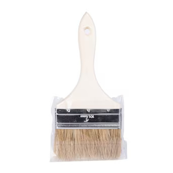 Project Source 4-in Natural bristle Flat Chip brush | Lowe's