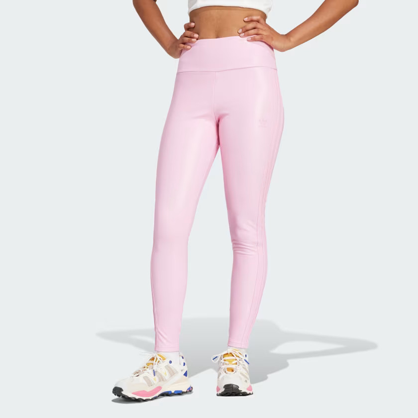 Faux Leather Leggings | adidas (US)