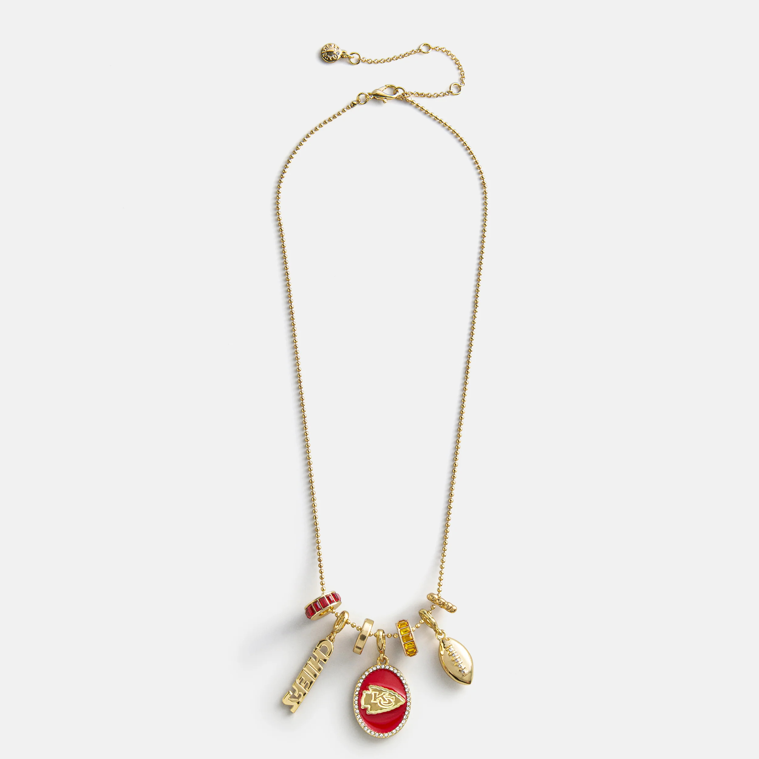 NFL Cluster Charm Necklace - Kansas City Chiefs | BaubleBar