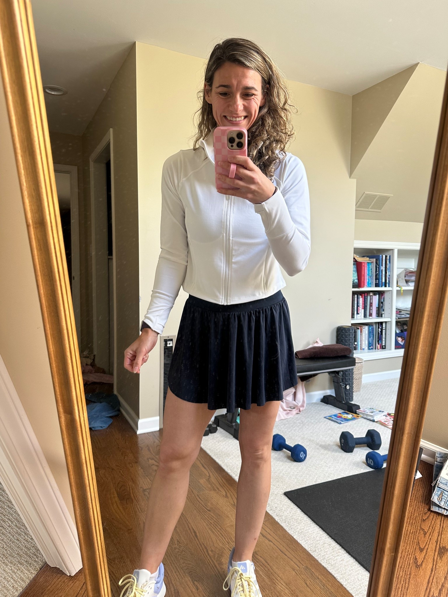 Love this workout zip up! 

#fitnessoutfit #workout 

#LTKActive #LTKFindsUnder50