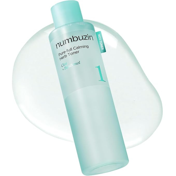 numbuzin No.1 Toner | Pure-Full Calming Herb Toner | Breakouts, Redness, Excess Oil Control | Cen... | Amazon (US)