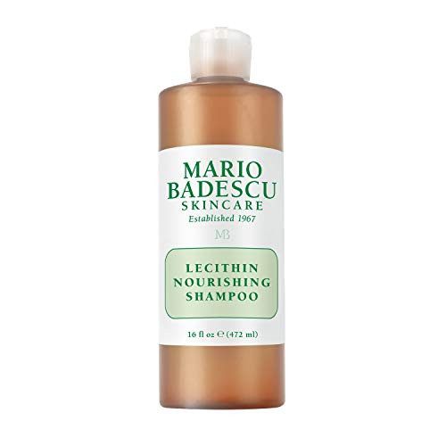 Mario Badescu Lecithin Nourishing Shampoo | Hydrating and Moisturizing Shampoo for Men & Women with Jojoba Oil & Lecithin | Helps Restore Dry, Damaged & Color-treated Hair | 16 Fl Oz | Amazon (US)