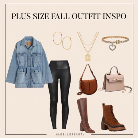 Plus size Fall outfit inspo. 
Linked wide calf and extra wide calf in knee high boots 


#LTKcurves #LTKunder50 #LTKSeasonal