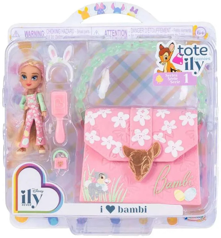 Disney Tote Ily Teenies Easter Series 1 I Love Bambi Mini Doll | Walmart (US)
