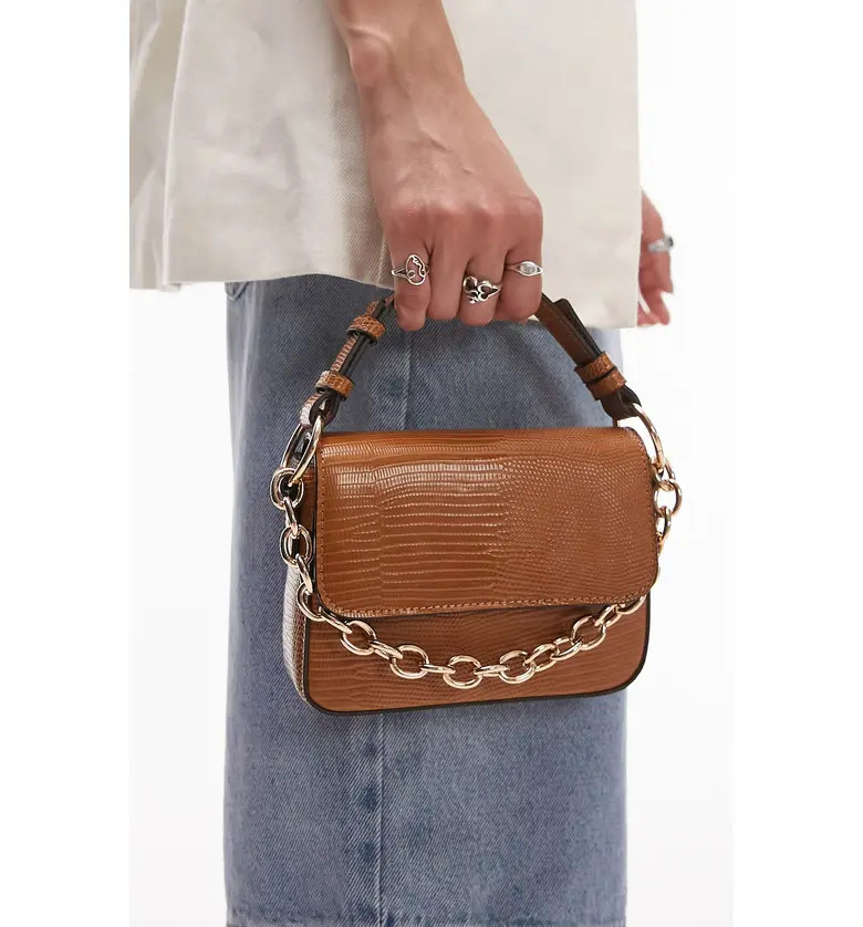 Mini Catlin Snake Embossed Crossbody Bag | Nordstrom