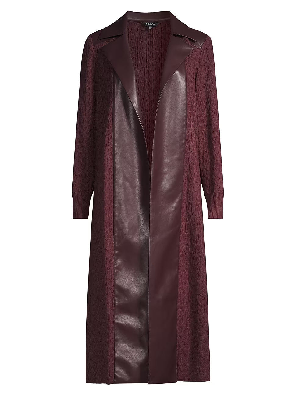 Mixed Media Duster Jacket | Saks Fifth Avenue