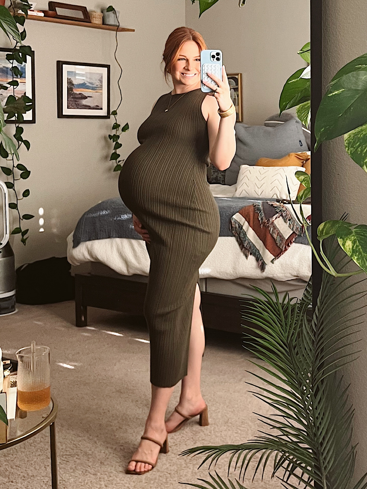 celebrating our anniversary 38 weeks pregnant 😮‍💨💫♥️

#LTKBump