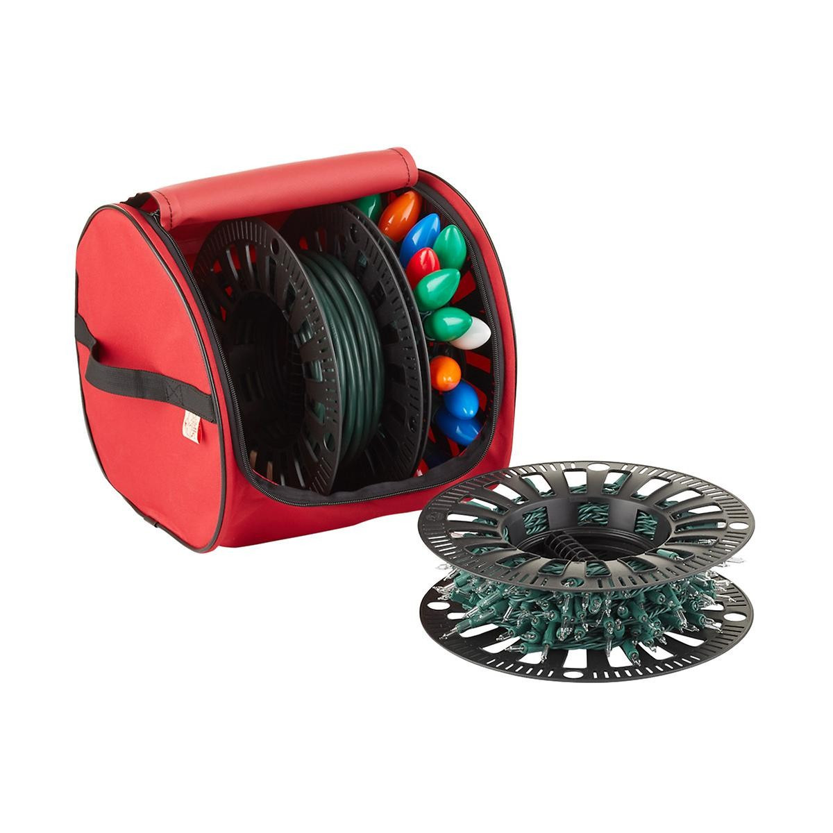 TreeKeeper Install & Store Light & Garland Storage Box | The Container Store